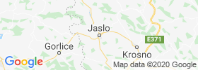 Jaslo map